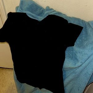 Girls size 12 black shirt
